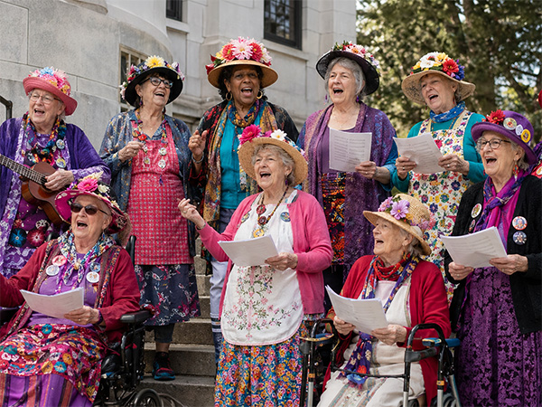 Gabriola Island Raging Grannies